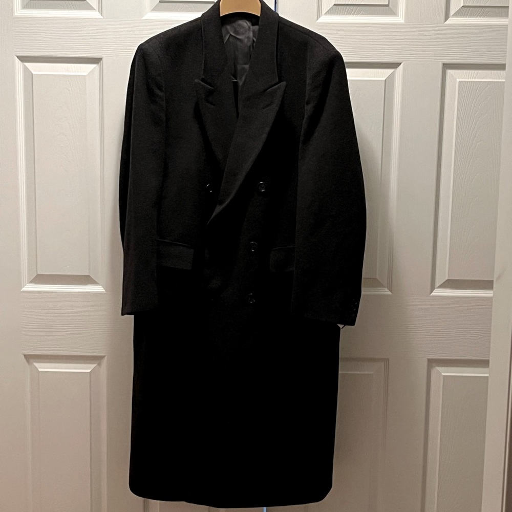 Fog Cutter Mens Long Wool Overcoat 42L